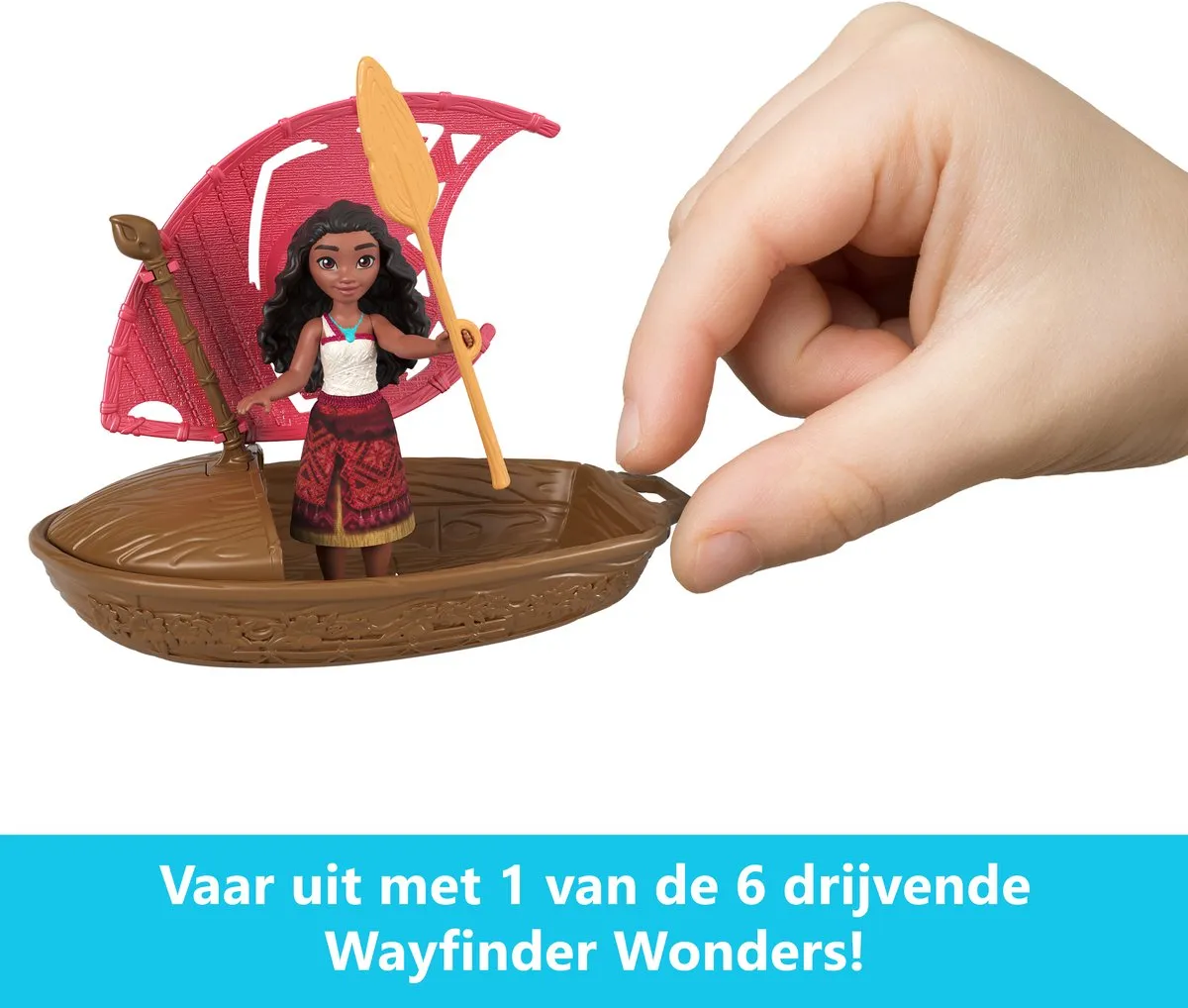 Disney Princess Vaiana 2 Pirogue - Multicolor - 3 Verrassingen