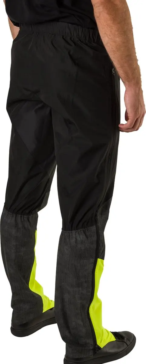 AGU Tech Commuter Regenbroek Heren Poray 10.000 - Zwart L - afbeelding 5 van 6