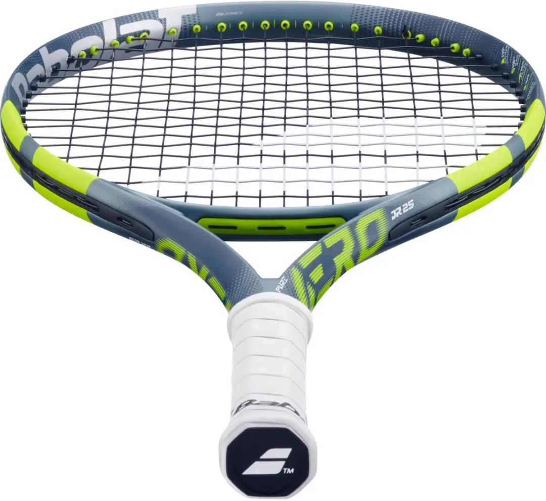 Babolat Pure Aero 25 Gen9 Tennisracket - L00 - Zilver/Geel - afbeelding 2 van 5