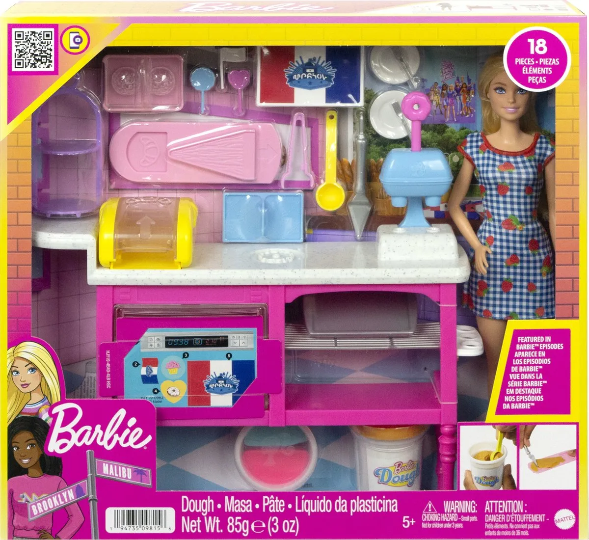 Barbie Buddys Café Speelset