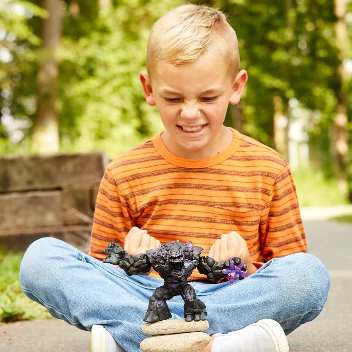 Schleich Eldrador Creatures 70158 Schaduwsteen Monster - Zwart/Paars