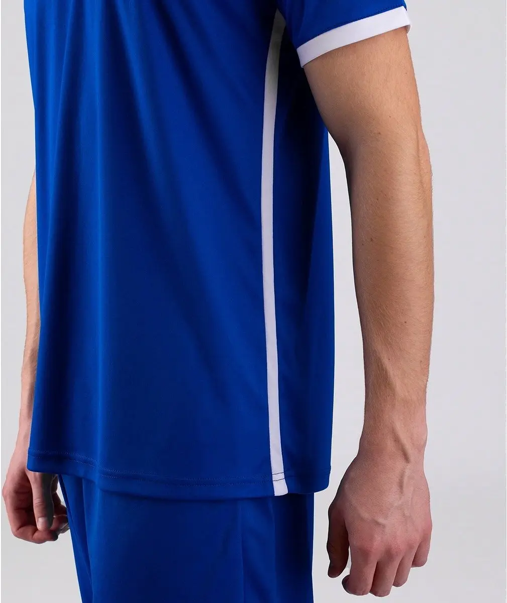 Jako Primera KM Korte Mouw Heren Shirt - Royal - XL