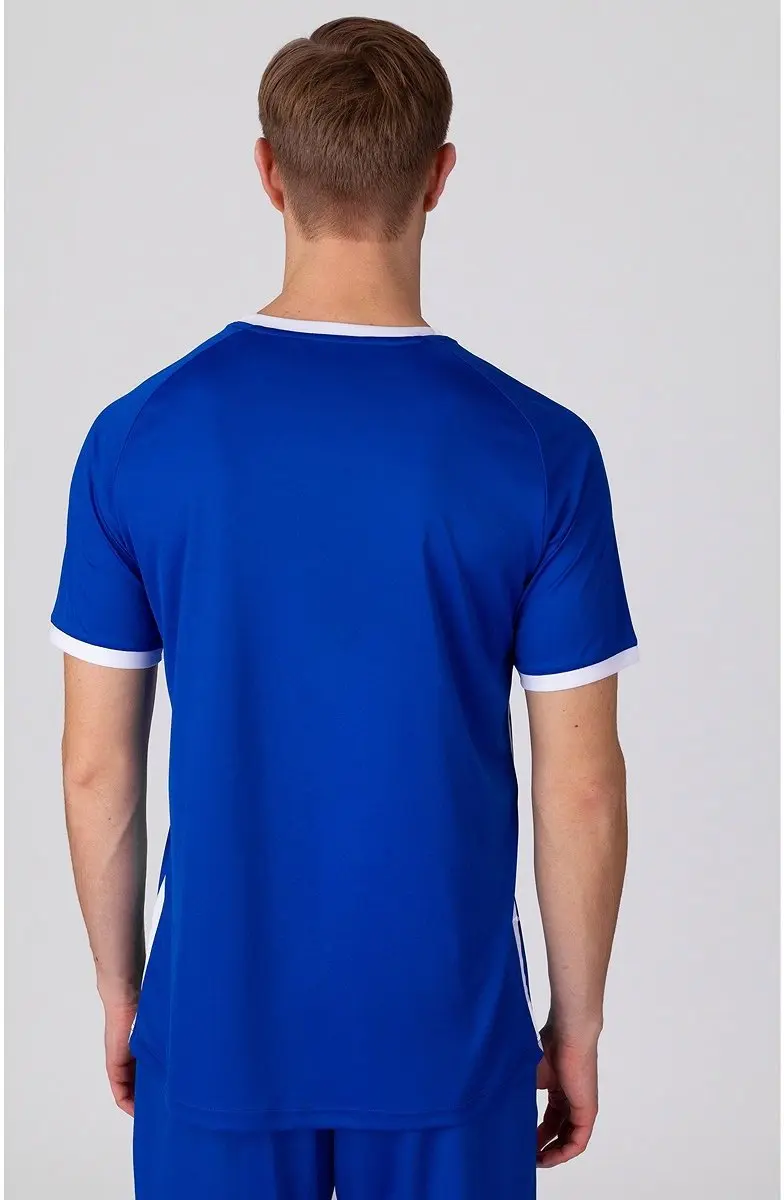Jako Primera KM Korte Mouw Heren Shirt - Royal - XL