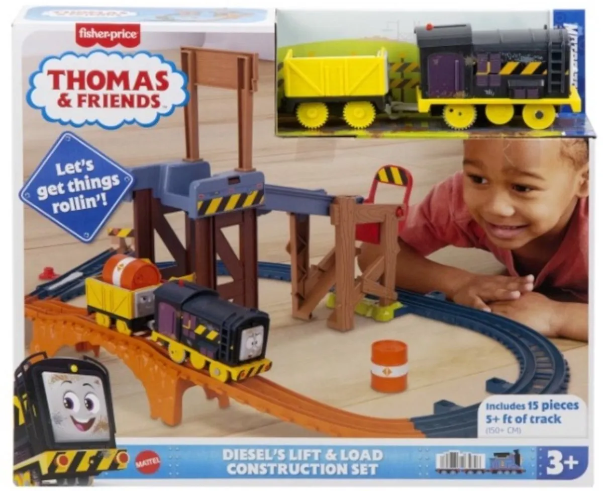 Fisher Price Thomas & Friends Diesel Lift & Load Bouwset