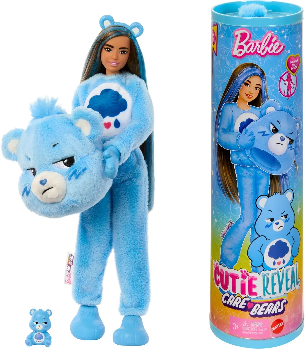 Barbie Cutie Reveal Troetelbeertje Brombeertje JCN96