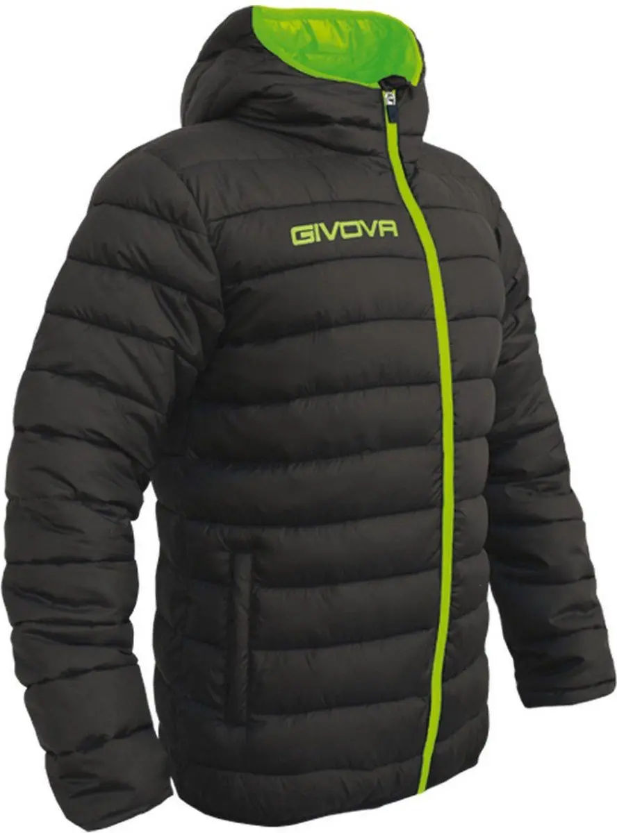 Givova Olanda Jas - M - Groen/Zwart - afbeelding 2 van 6