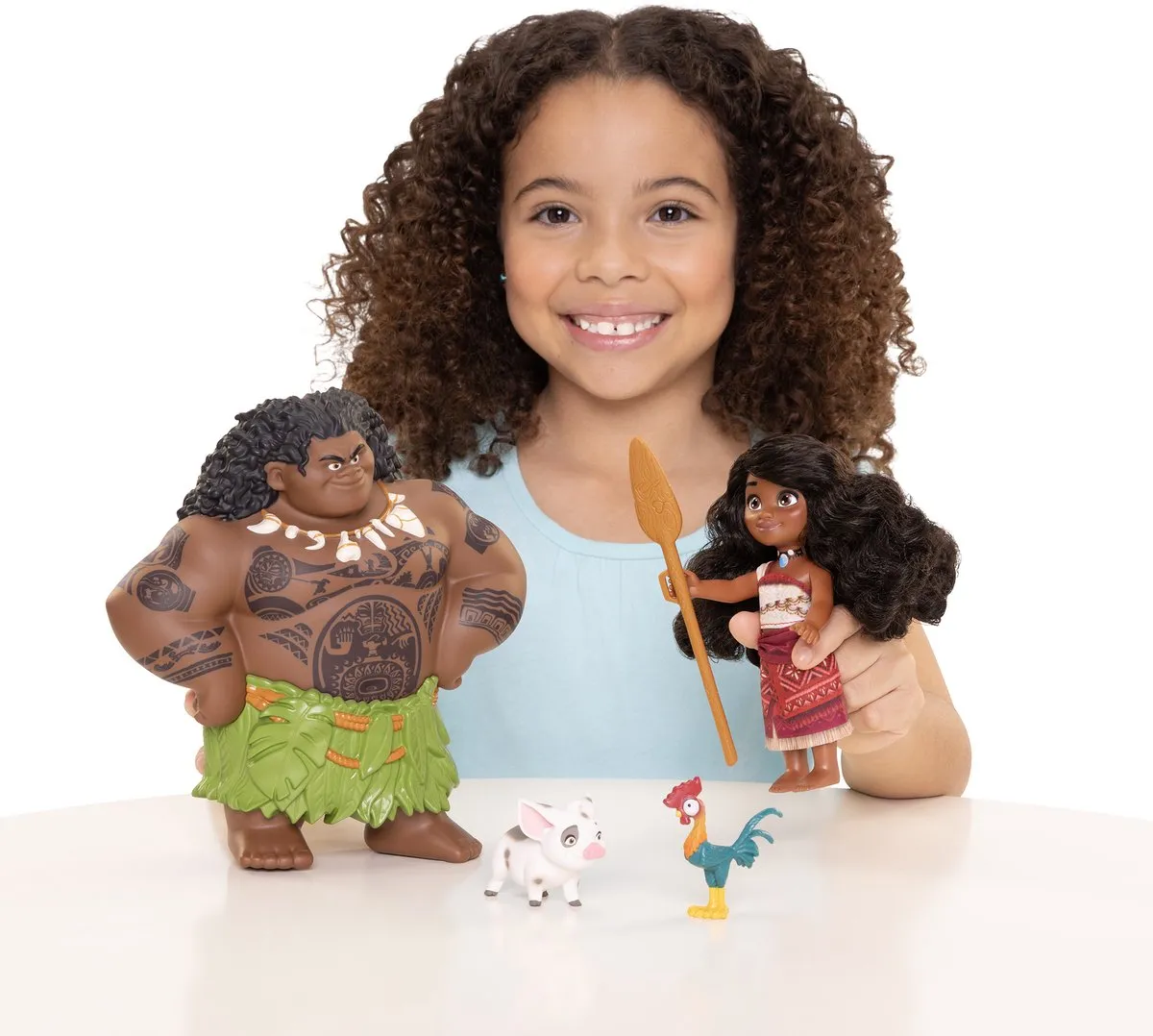 Disney Vaiana Speelset 15cm - Meerkleurig