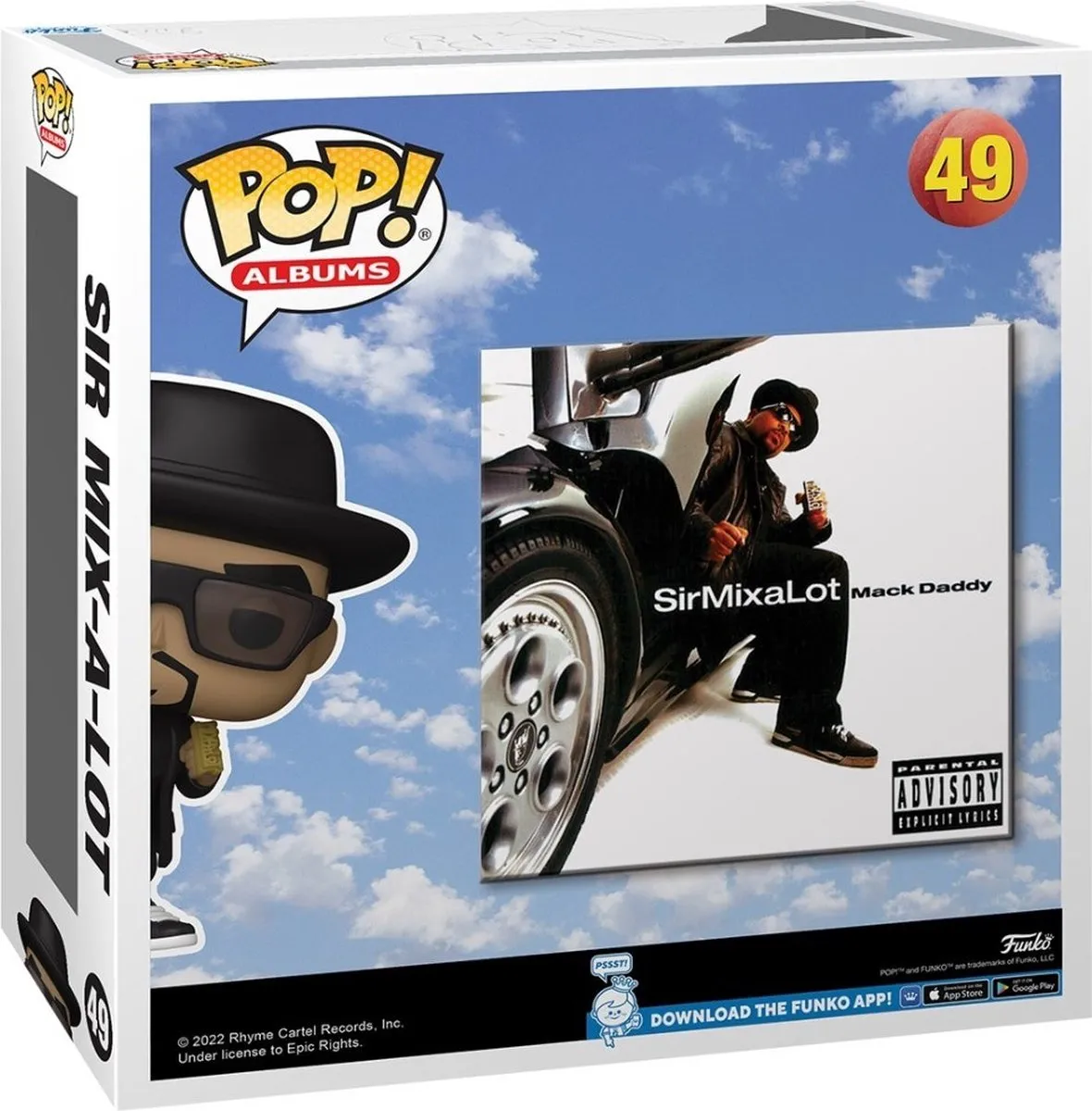 Funko POP! Sir MixaLot Mack Daddy - 70824 - afbeelding 3 van 6