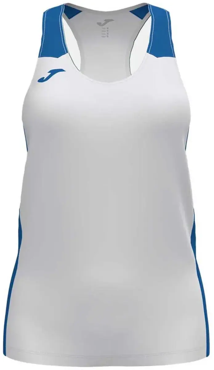 Joma Record II Mouwloos T-shirt Wit - S