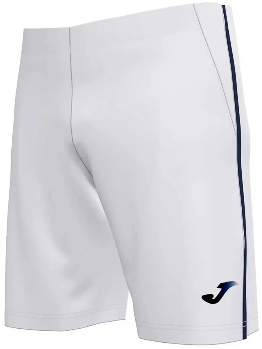 Joma Open III Korte Broek S - Wit/Dark Navy - afbeelding 4 van 5