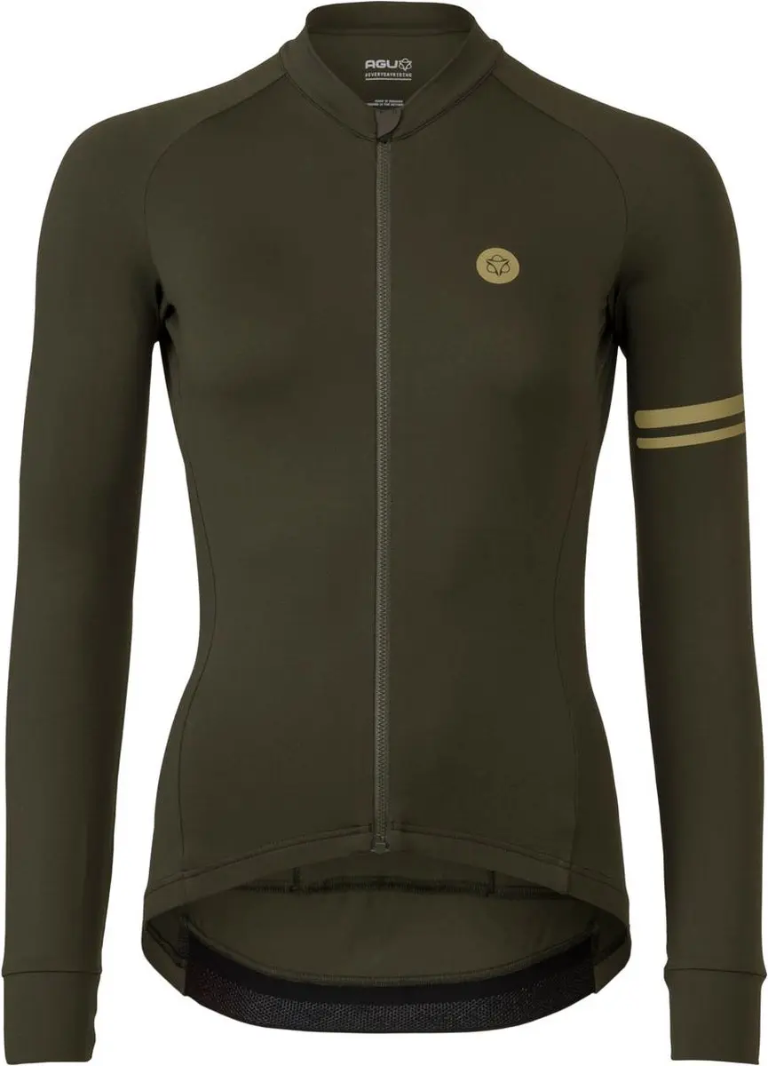 AGU Solid Fietsshirt Lange Mouwen Performance Dames