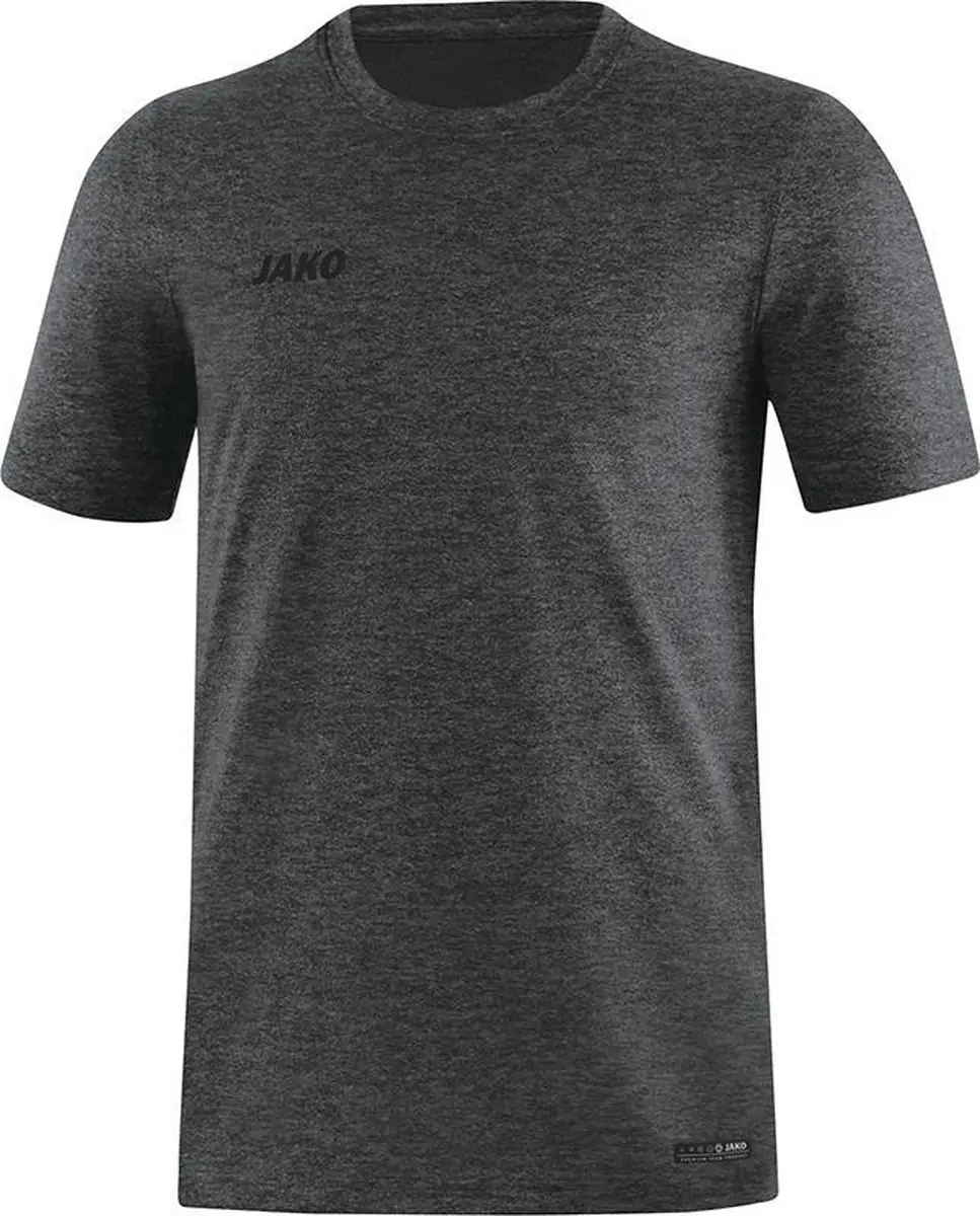 JAKO Premium Basics T-Shirt Dames 38 - Antraciet