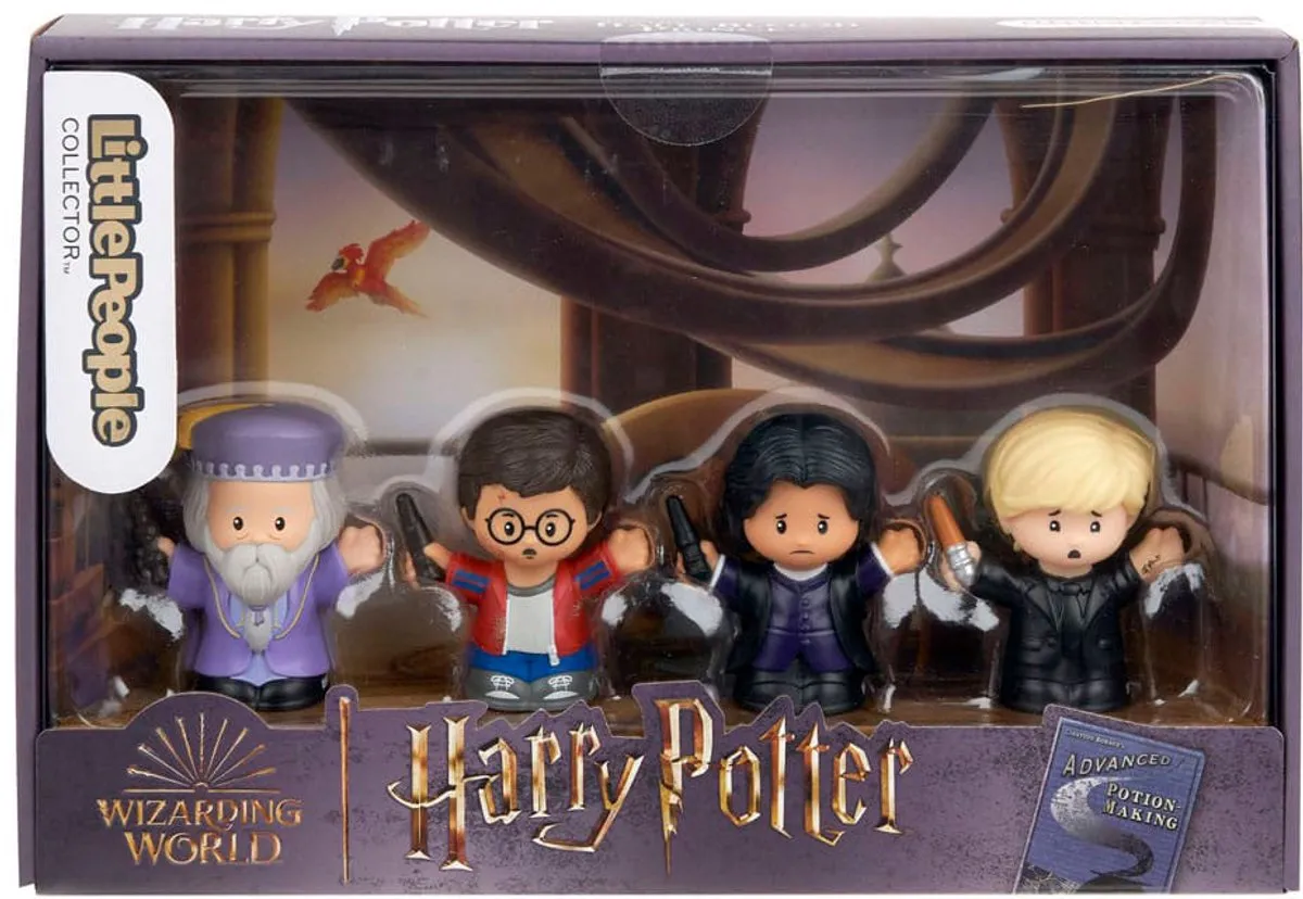 Mattel Harry Potter Little People 4-Pack Mini-Figuren - Multi