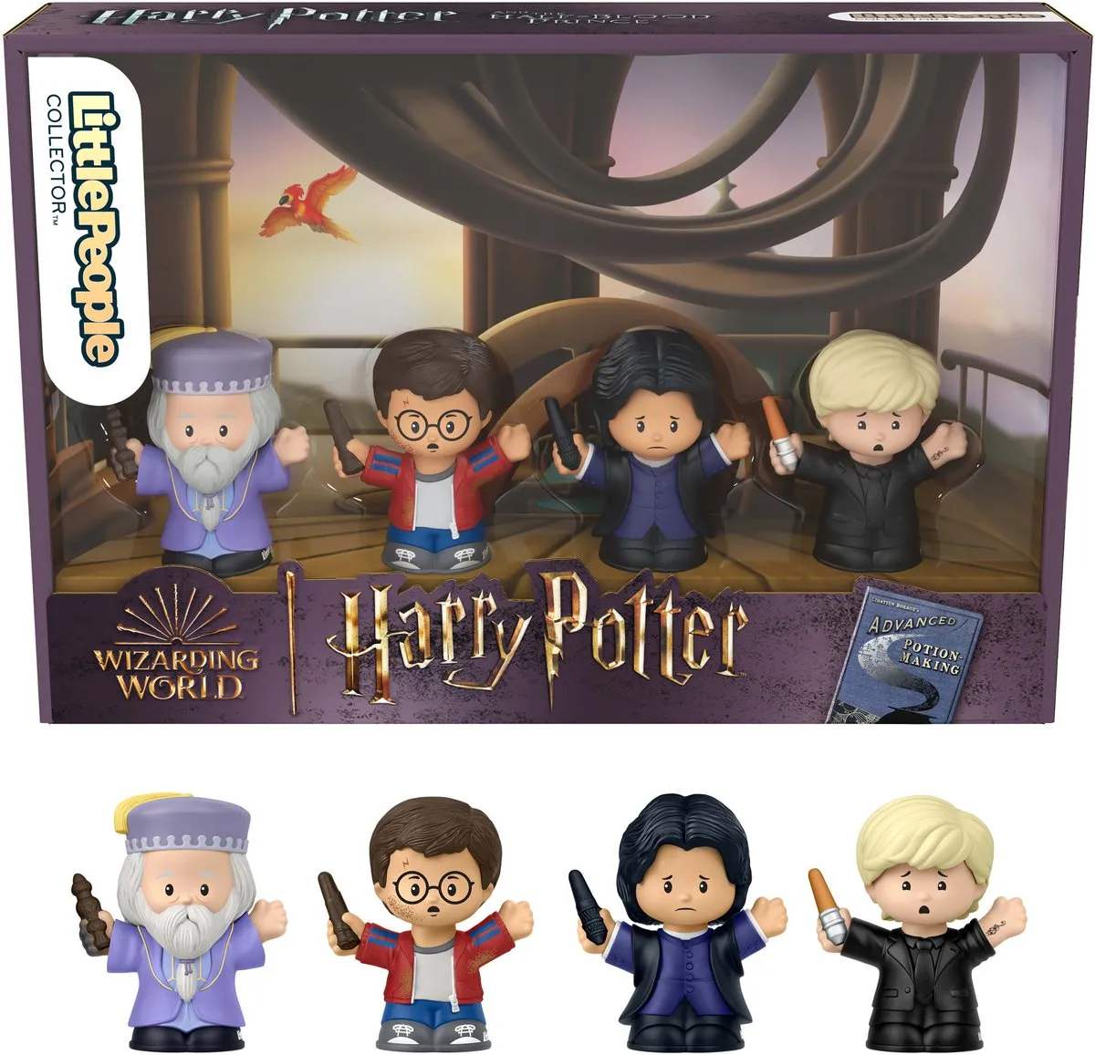 Mattel Harry Potter Little People 4-Pack Mini-Figuren - Multi - afbeelding 6 van 6