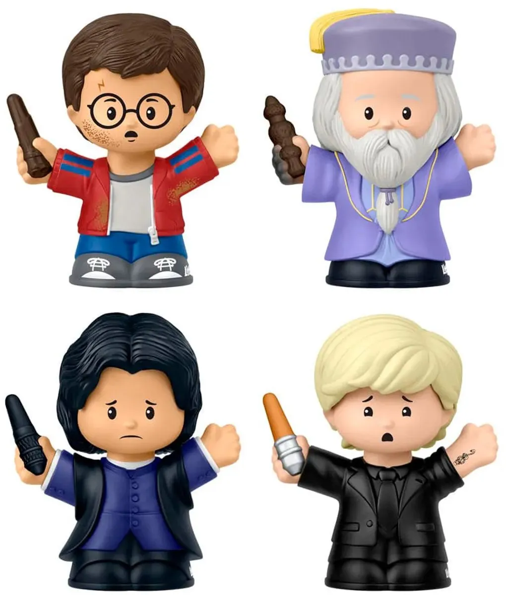 Mattel Harry Potter Little People 4-Pack Mini-Figuren