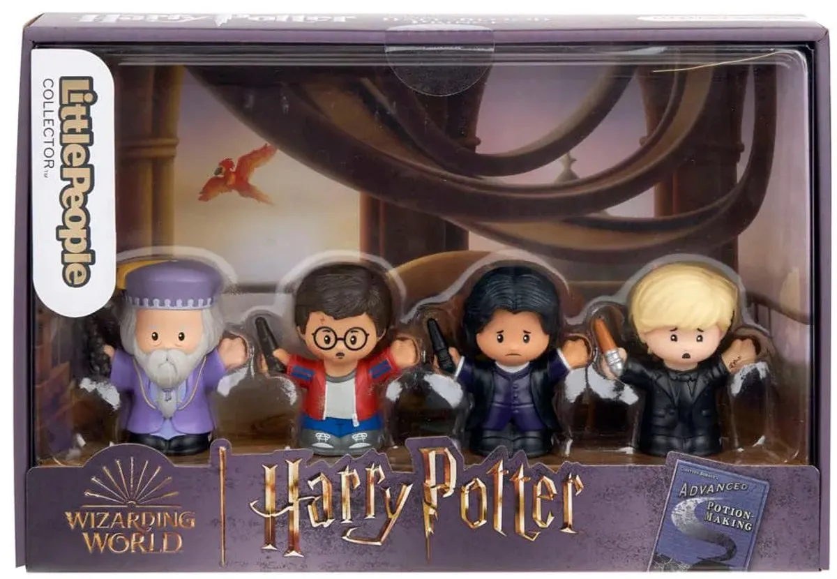 Mattel Harry Potter Little People 4-Pack Mini-Figuren - Multi