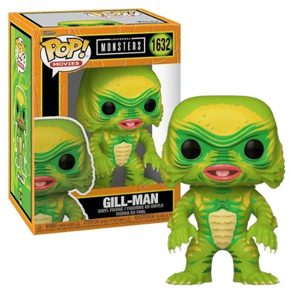 Funko Pop! Movies Universal Monsters Gill-Man #1632 - Veelkleurig