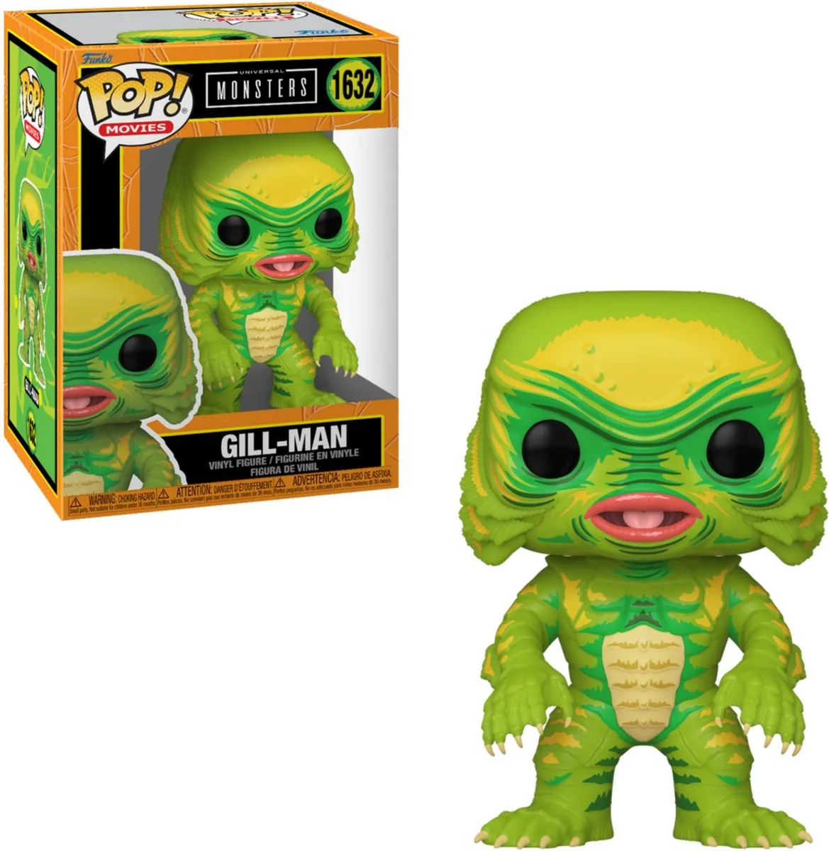 Funko Pop! Movies Universal Monsters Gill-Man #1632 - Veelkleurig