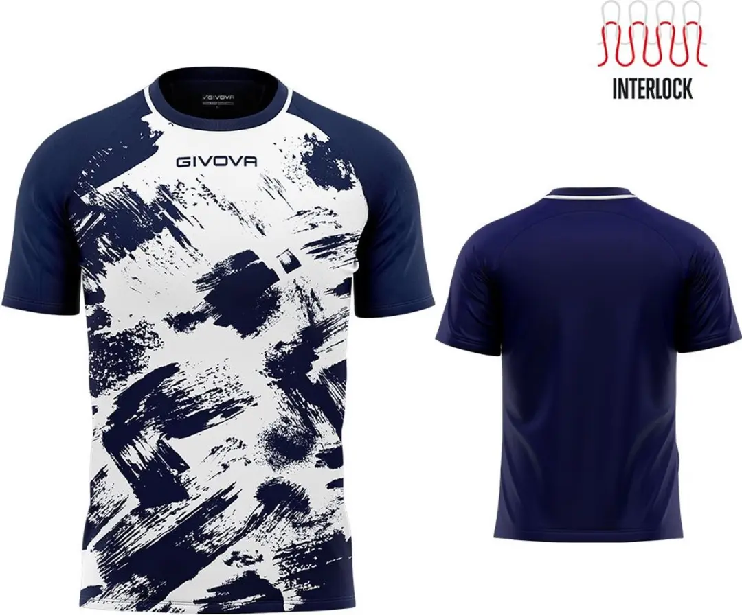 Givova Art Interlock Sportset XL - Blauw