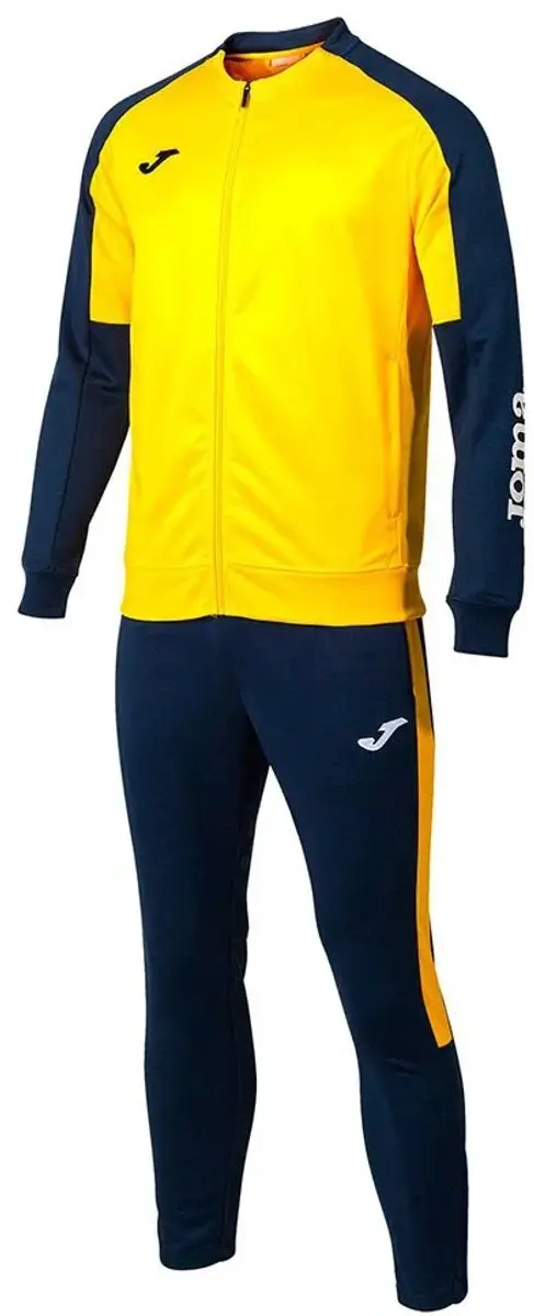 Joma Eco Championship Polyesterpak Heren - Geel Marine M - afbeelding 4 van 4