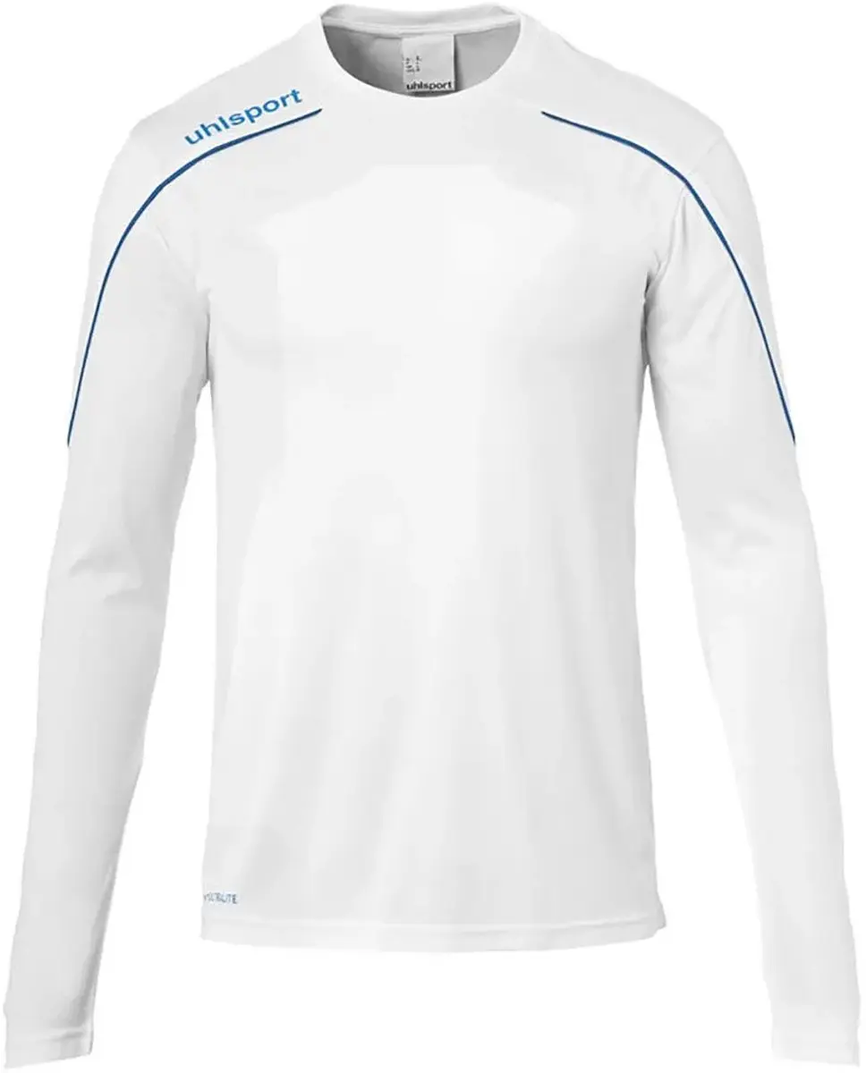 Uhlsport Stream 22 Voetbalshirt Lange Mouw Kinderen 140 - Wit - afbeelding 6 van 6