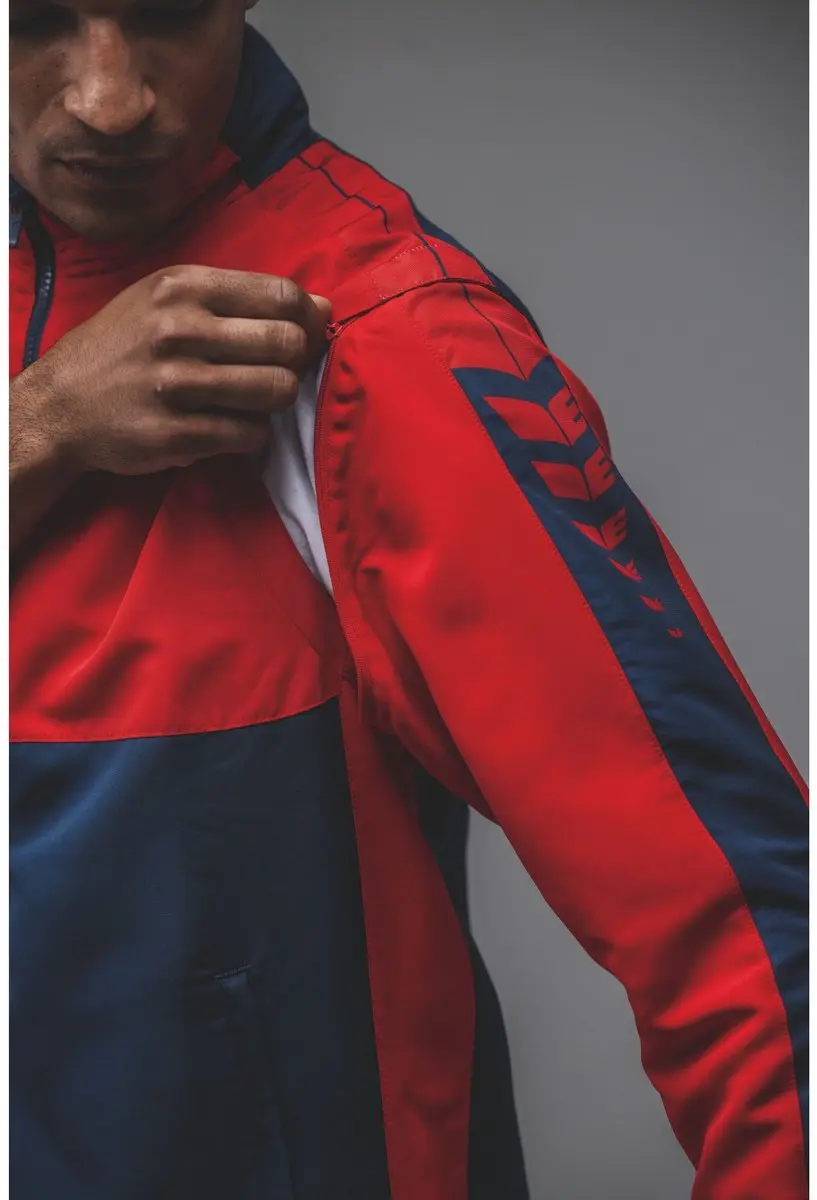 Erima Six Wings Jack Heren - Rood/New Navy 4XL - afbeelding 6 van 6