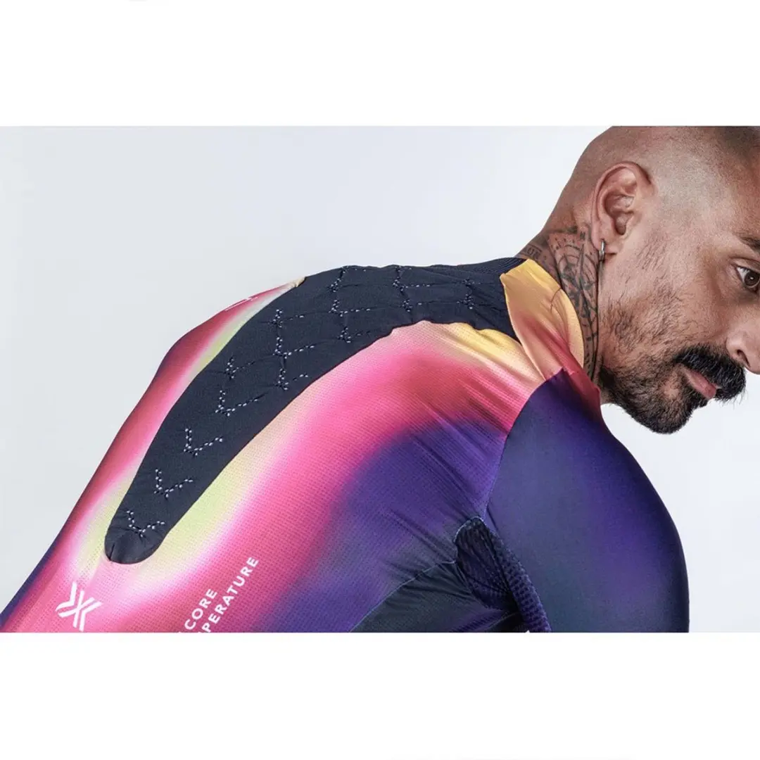 X-Bionic Corefusion Aero Wielertrui - Paars S