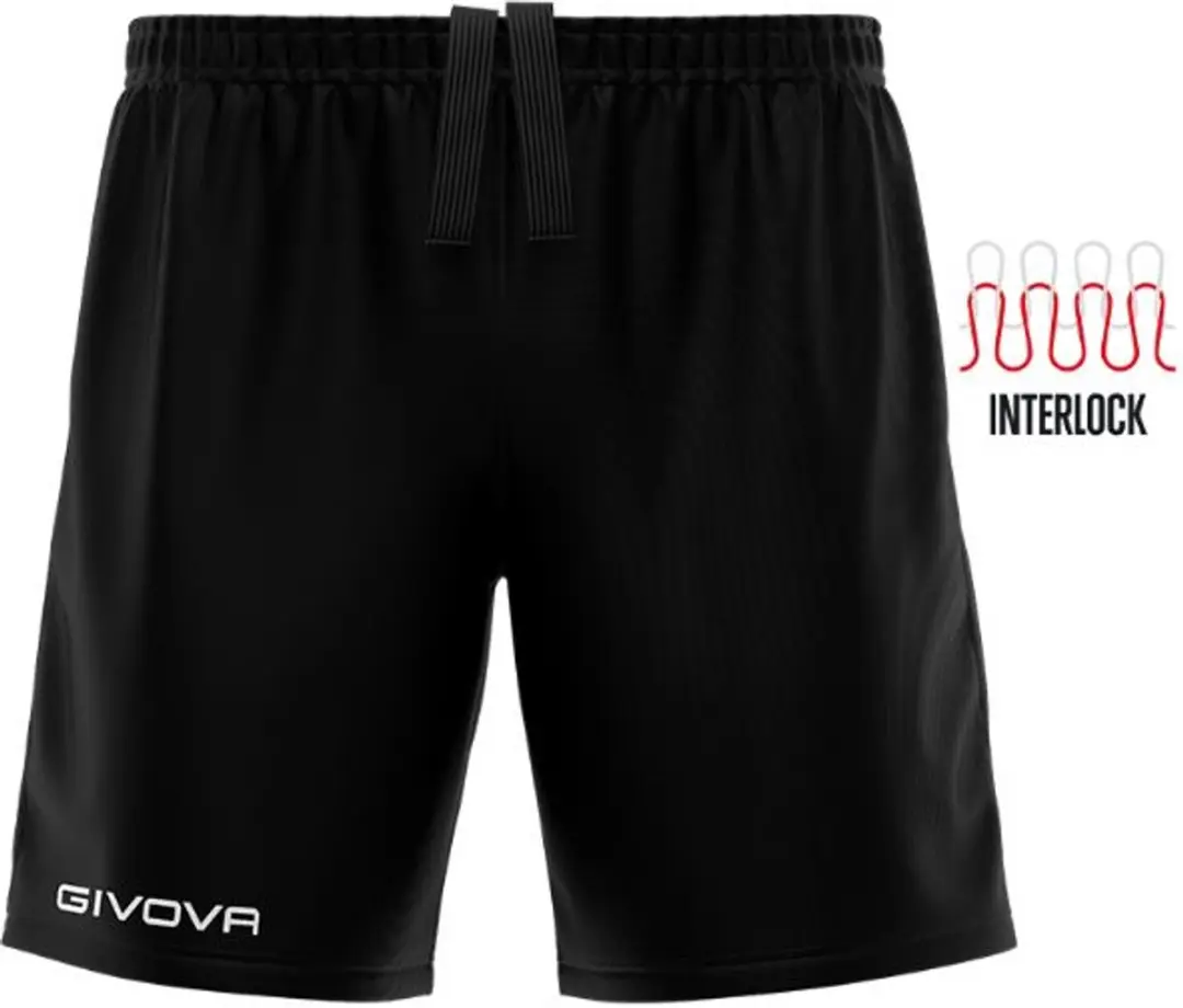 Givova Capo P018 Korte Broek - Zwart - Maat 2XS - afbeelding 3 van 3
