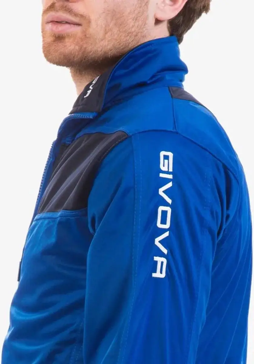 Givova Visa Trainingspak - S - Blauw/Zwart