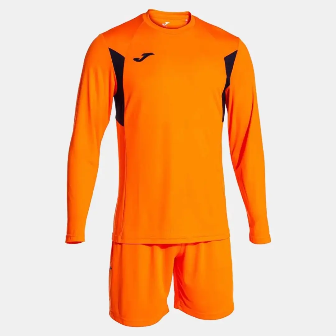 Joma Winner Set Oranje 2XL - Lange mouwen shirt & korte broek