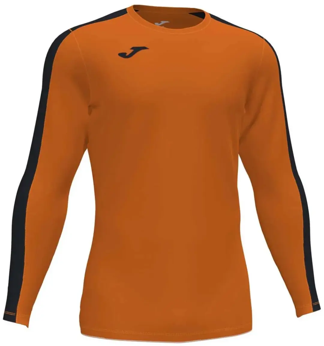 Joma Academy III Voetbalshirt Lange Mouw Heren - Oranje/Zwart L