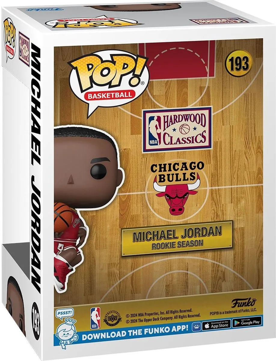 Funko Pop Michael Jordan Rookie Chicago Bulls - 79678