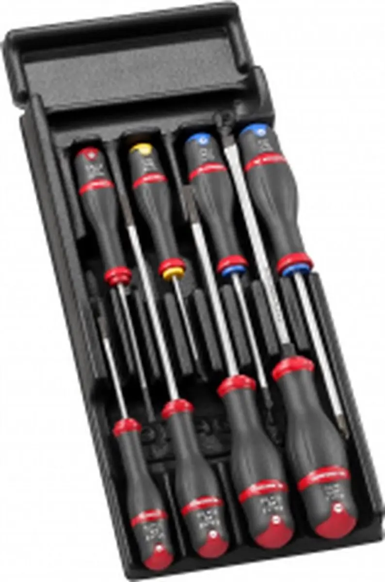 Facom Modules Protwist® schroevendraaiers op een kunststof inlay