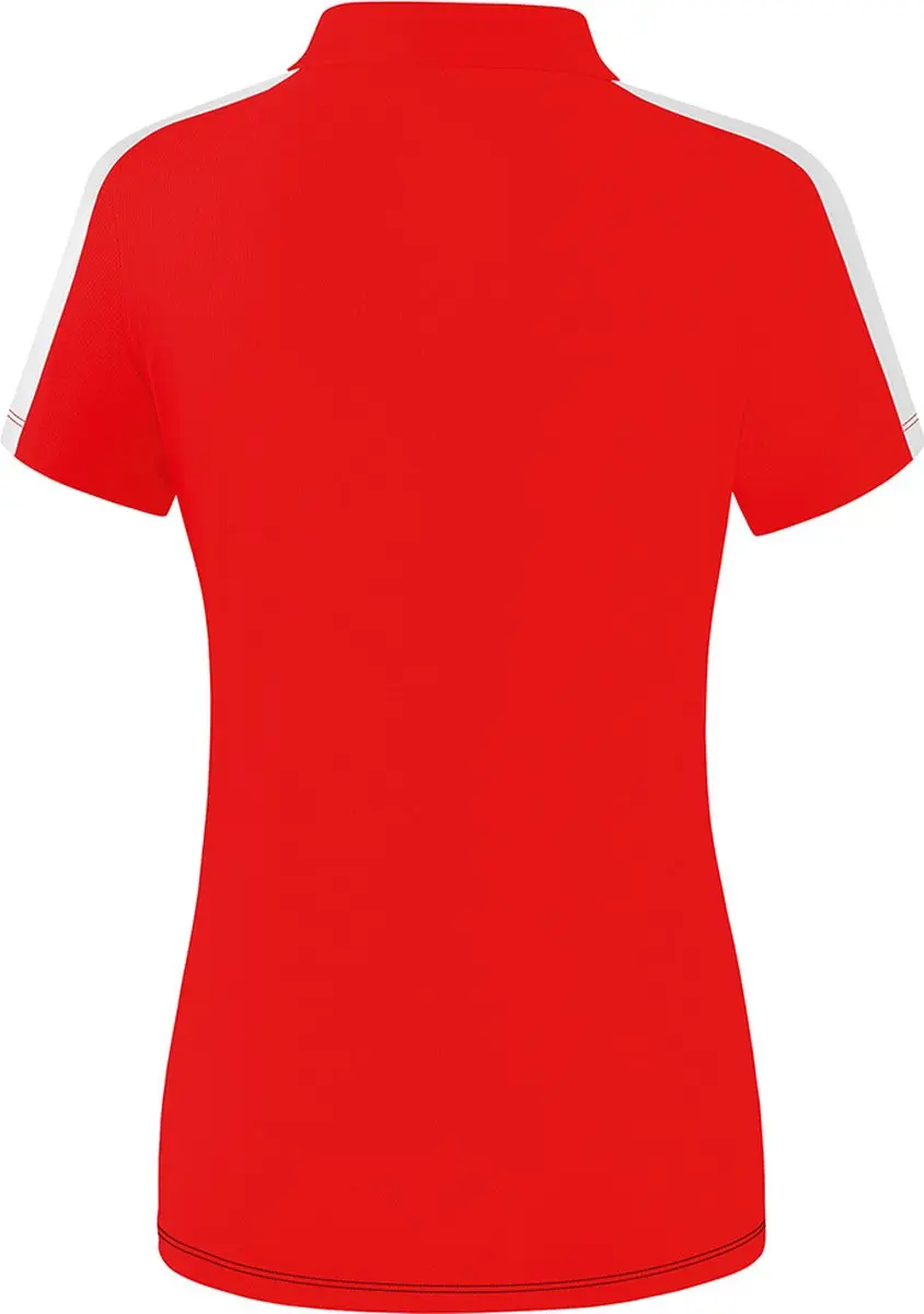 Erima Squad Polo Dames - Rood/Zwart/Wit - Maat 34
