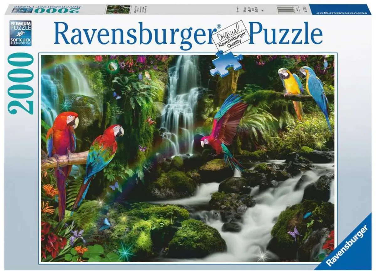 Ravensburger Bonte Papegaaien Jungle Legpuzzel 2000 Stuks - Multicolor