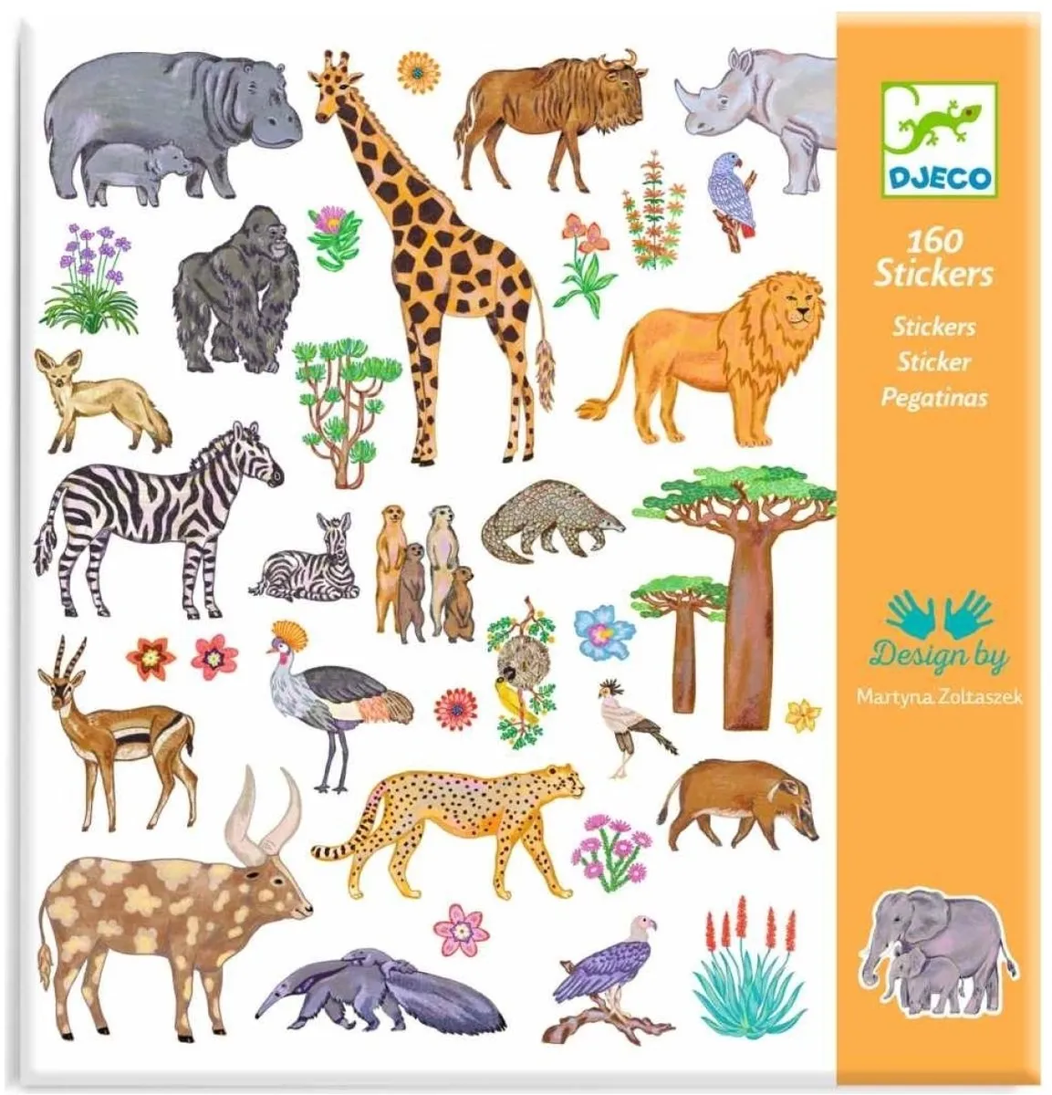 Djeco Stickers Kenia