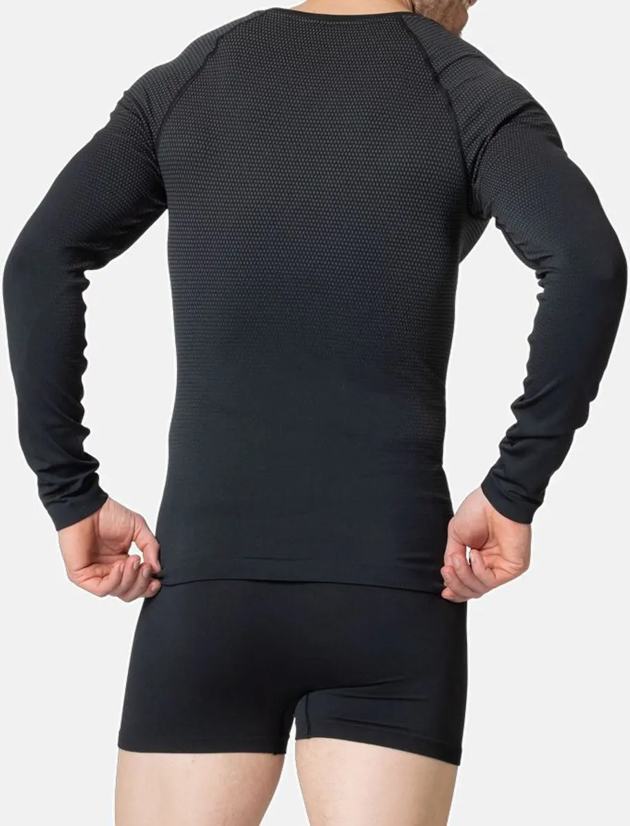 Odlo Performance Light Thermoshirt Heren - Zwart - afbeelding 6 van 6