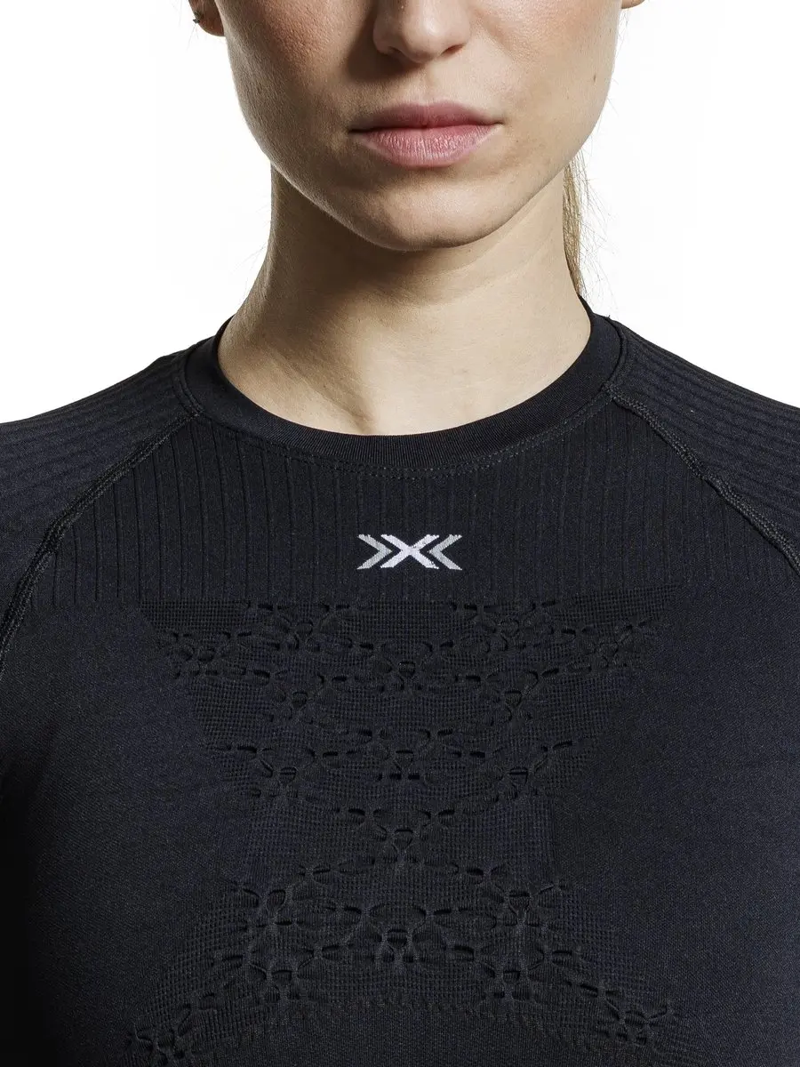 X-Bionic Energy Accumulator 4.0 Thermoshirt Dames - S - Houtskool/Magnolia - afbeelding 5 van 6