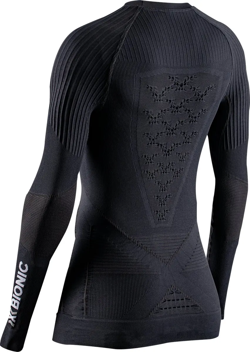 X-Bionic Energy Accumulator 4.0 Thermoshirt Dames - S - Houtskool/Magnolia - afbeelding 4 van 6