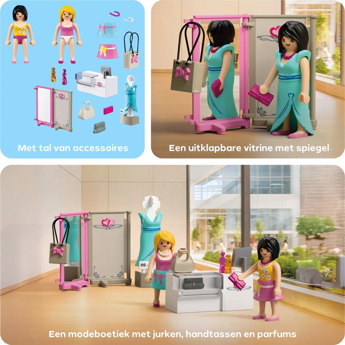 Playmobil MyLife Fashion Boutique 72081 - 2 Figuren - Meerkleurig