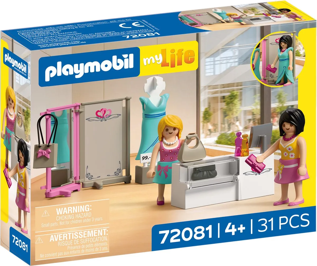 Playmobil MyLife Fashion Boutique 72081 - 2 Figuren - Meerkleurig