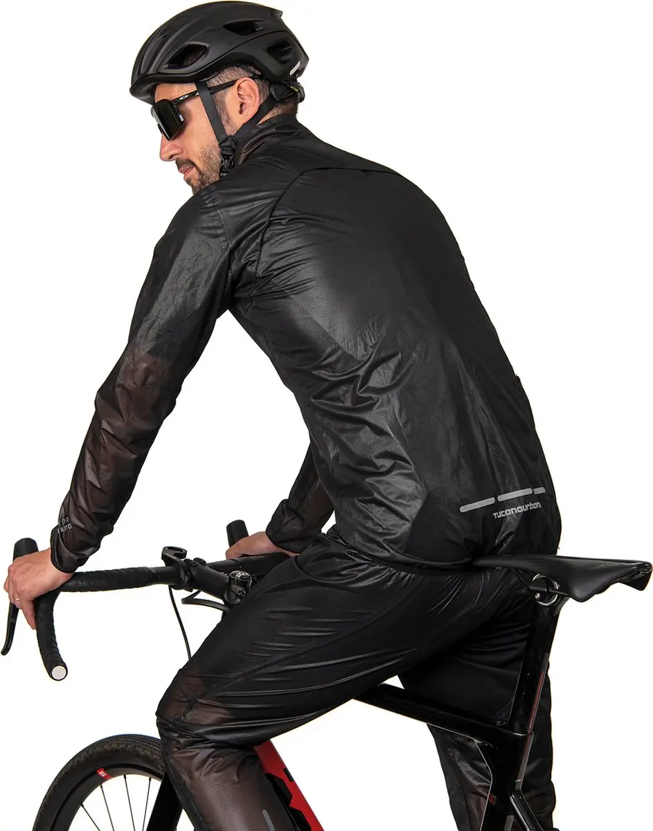 Tucano Urbano Nano Rain Corsa - Small - Zwart - afbeelding 3 van 6