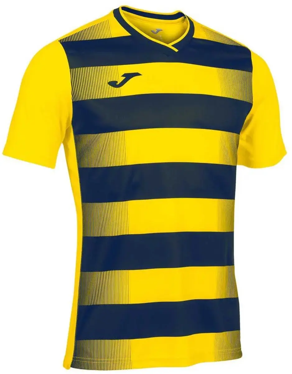 Joma Europa V T-shirt Met Korte Mouwen Geel 12-14 Years Jongen