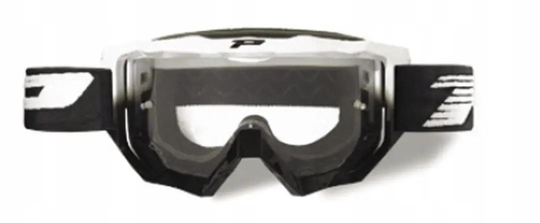 Progrip PG3200 TR Venom Motorcross Goggles Zwart/Wit
