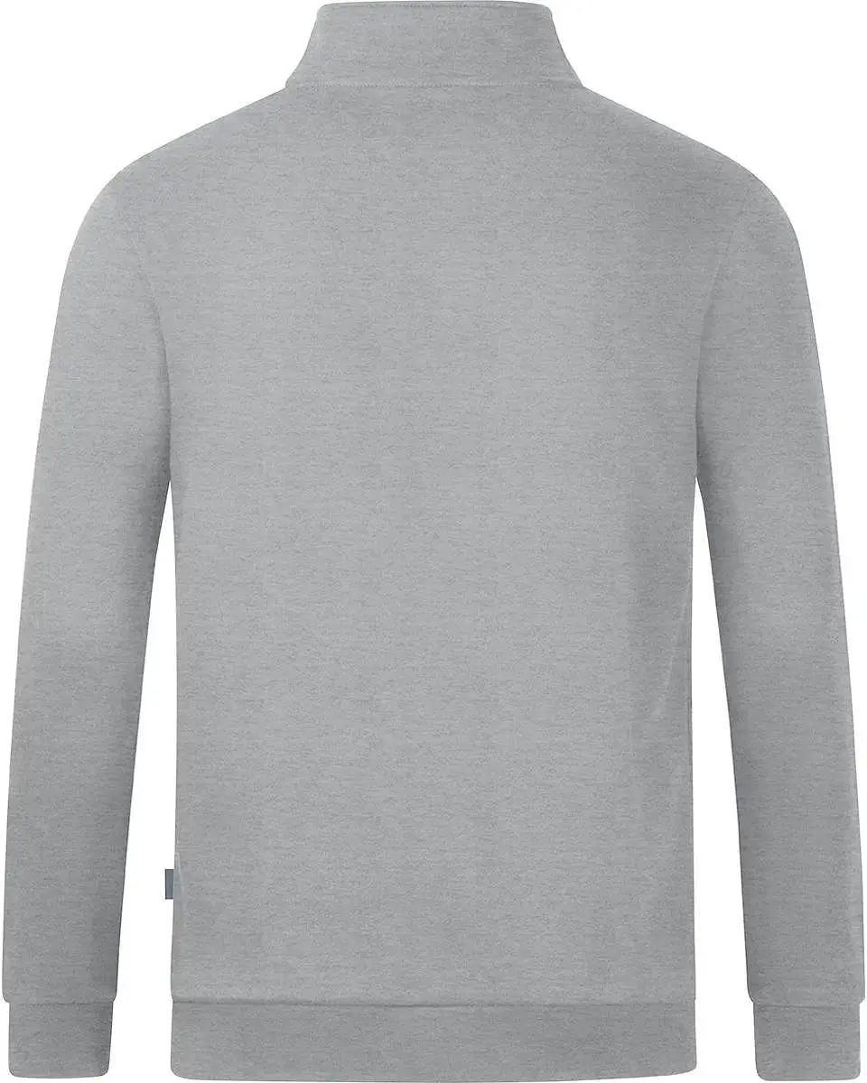 JAKO Organic Ziptop Heren XL - Lichtgrijs - afbeelding 2 van 3