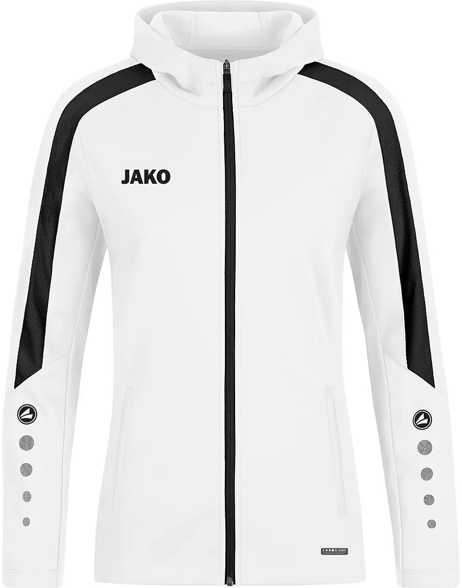 Jako Power Jas Met Kap Dames