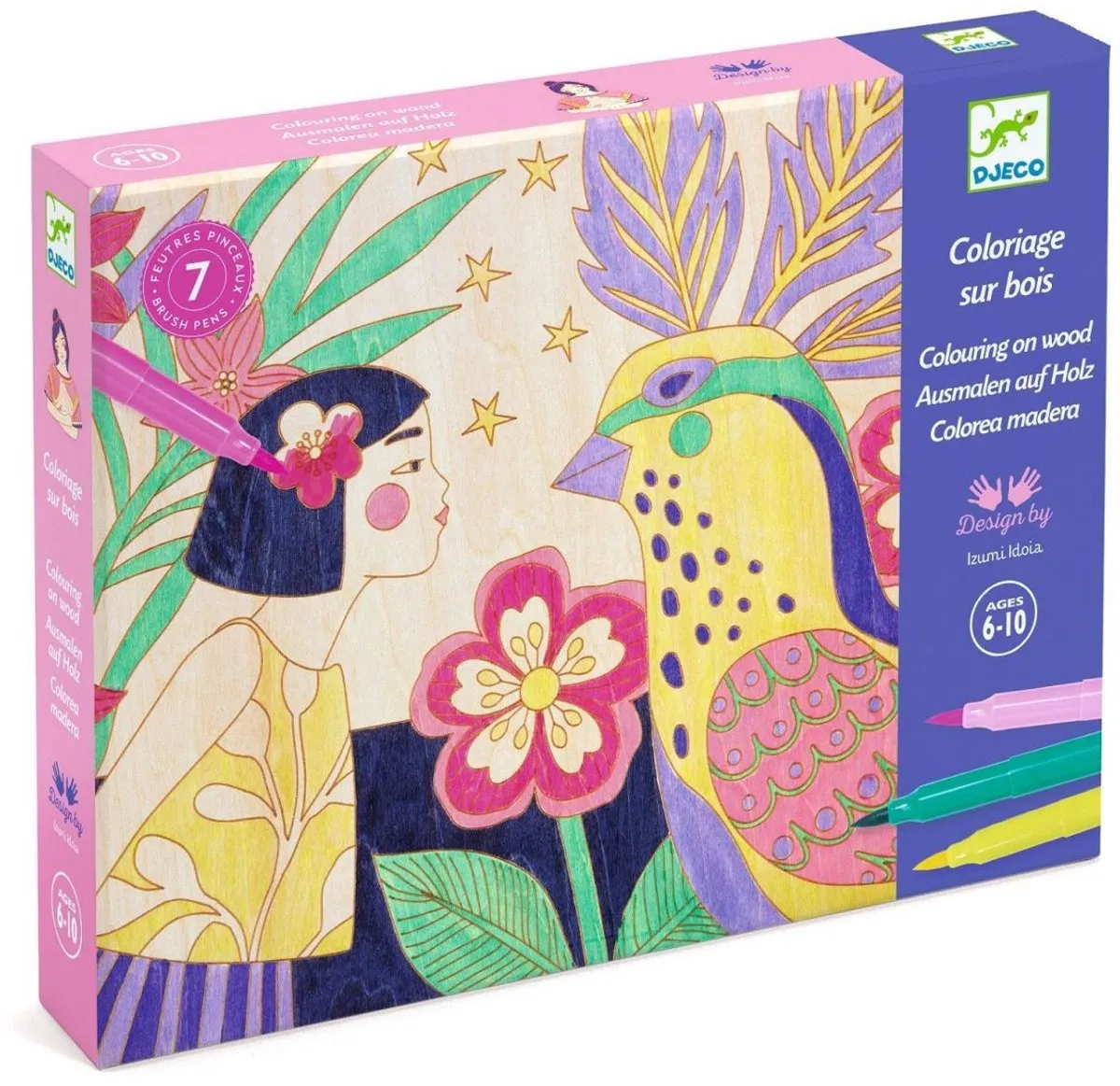 Djeco Sweet Girls Knutselset - Multicolor