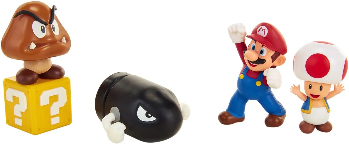 Nintendo Super Mario Acorn Plains Diorama Set