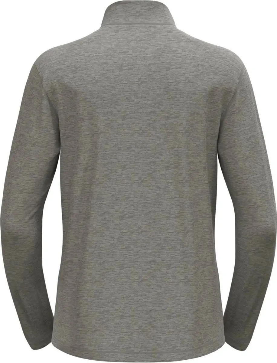 ODLO Berra 542492 Midlayer 1/2 Zip - L - Grey Melange - afbeelding 2 van 6