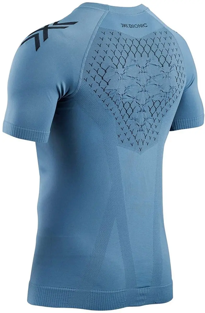 X-Bionic Twyce Run Shirt Heren - Slate Blue/X Black - XL - afbeelding 4 van 6